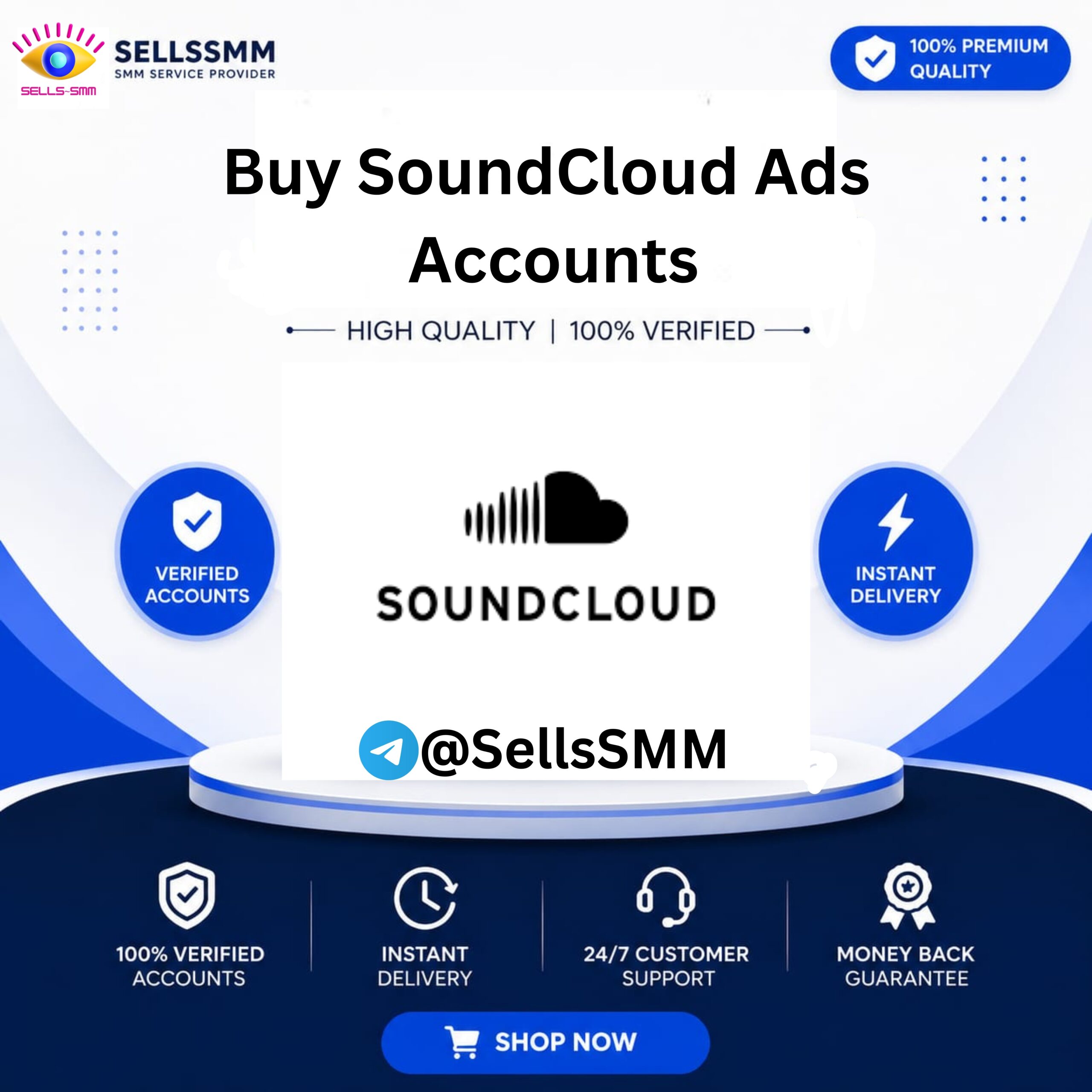Buy SoundCloud Ads Accounts