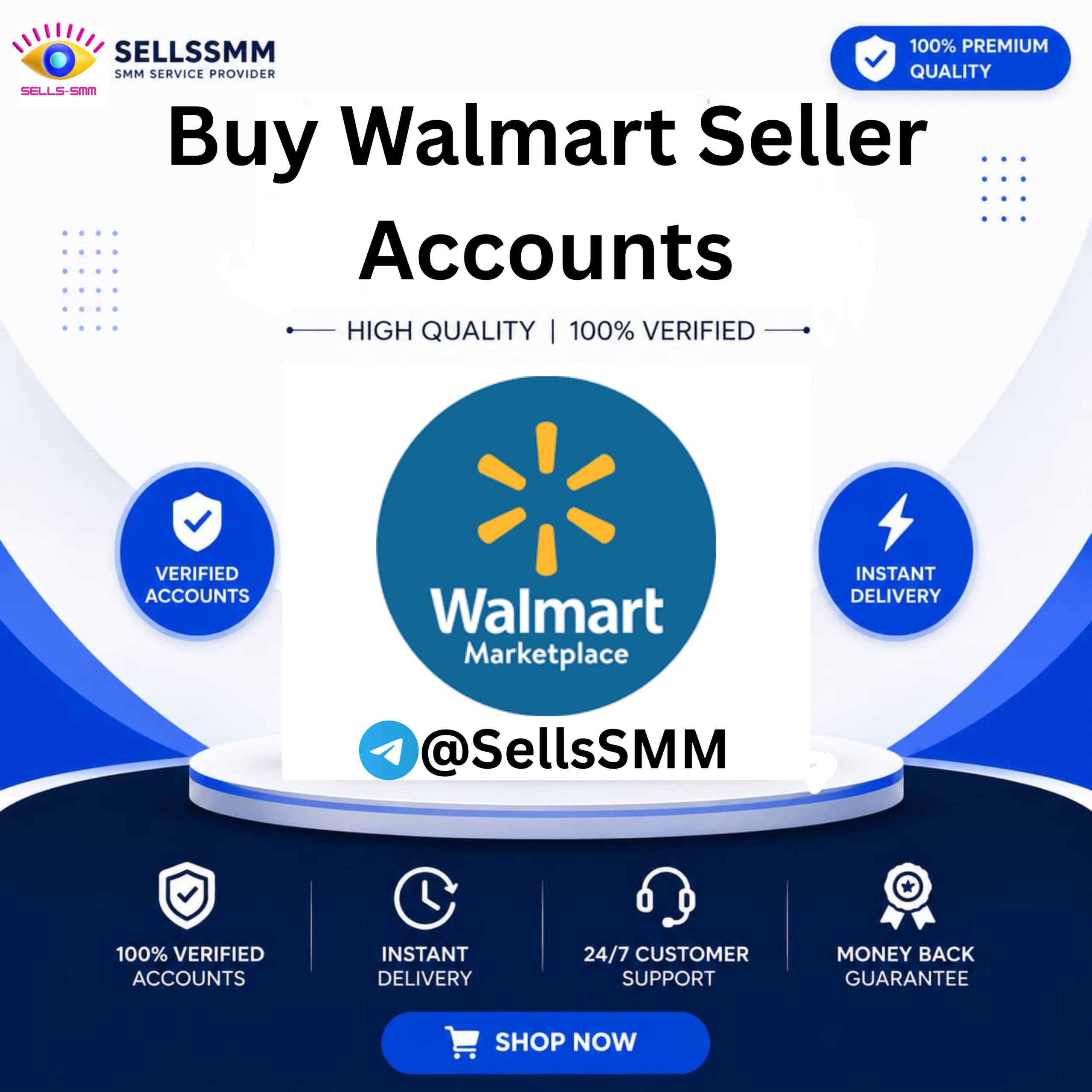 Buy Walmart Seller Accounts